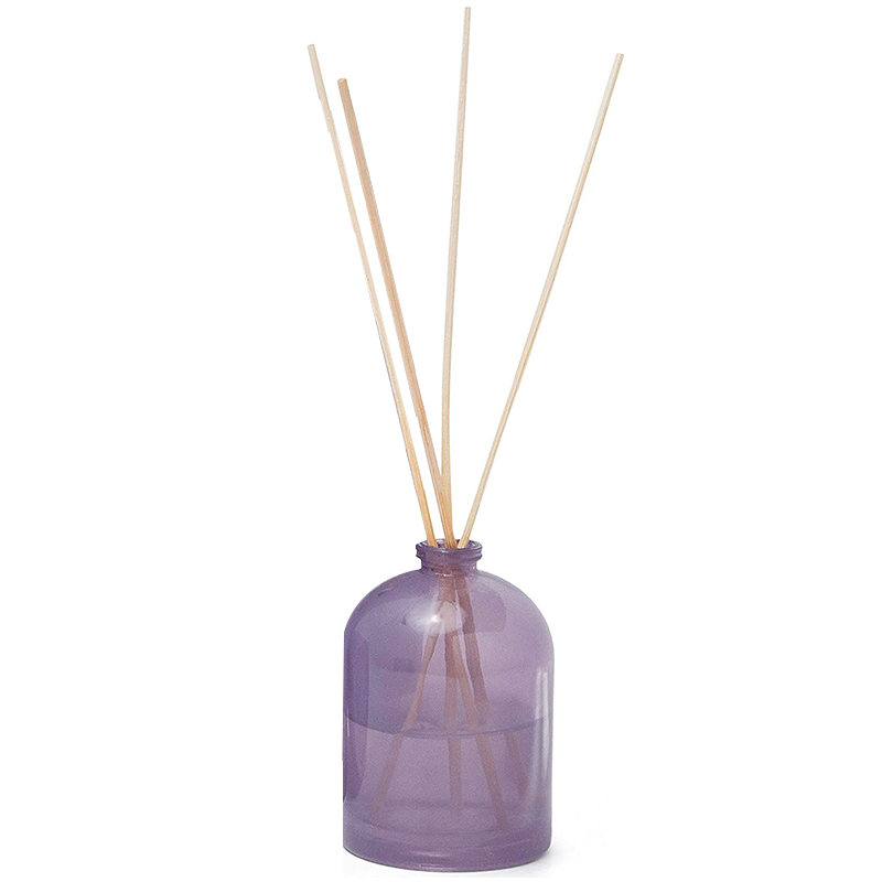 M&Scent Luxury Custom Large Rose Gold glassflaske Blomst Private Label flytende sivspreder med gaveeske