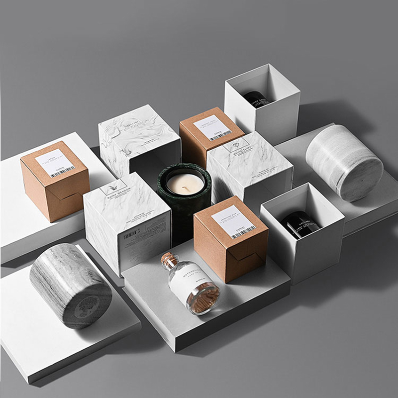 M&Scent Engros Luksus tilpasset dekorasjon Private Label Svart Glass Krystall Duftende soyavokslys