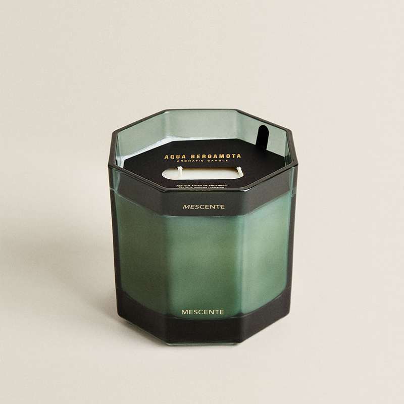 M&Scent Custom Factory Private Label glasskrukke Naturlig soyavoks duftlys
