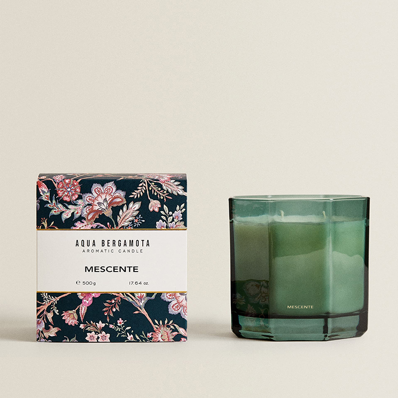 M&Scent Custom Factory Private Label glasskrukke Naturlig soyavoks duftlys