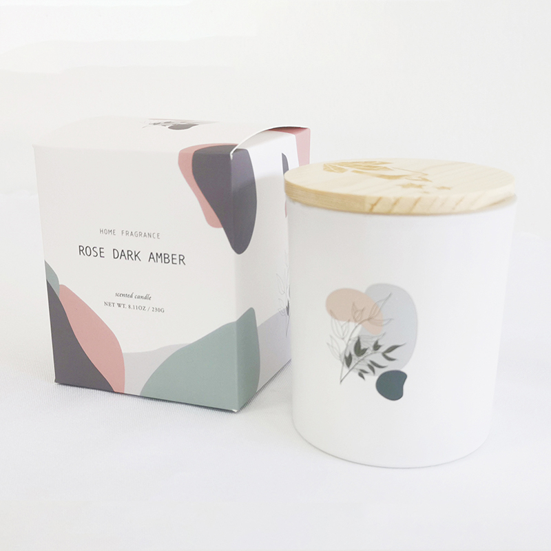 M&Scent Multiple høykvalitets 100 % naturlig aromaduftende soyalys i glasskrukke med lokk