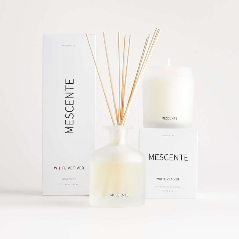 M&Scent engros luksus private label soyavoks duftlys med boks