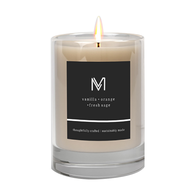 M&Scent engrosfabrikk direkte luksus private label soyavoks duftlys med boks i bulk