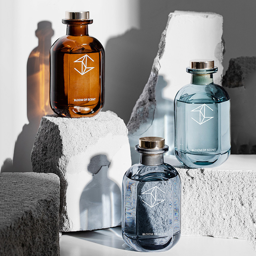 M&Scent 500 ml julekrystal siv diffuser gavesett, hjemme siv diffuser