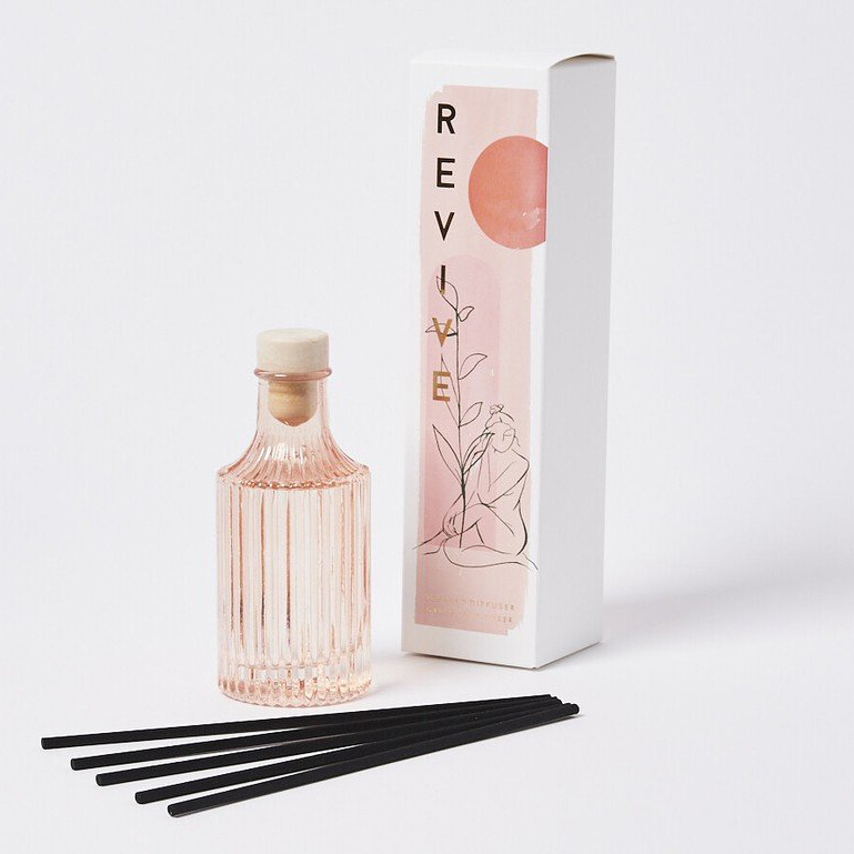 M&Scent Custom 100 ml 200 ml glassflaske Tatakan Untuk Flower Reed Diffuser