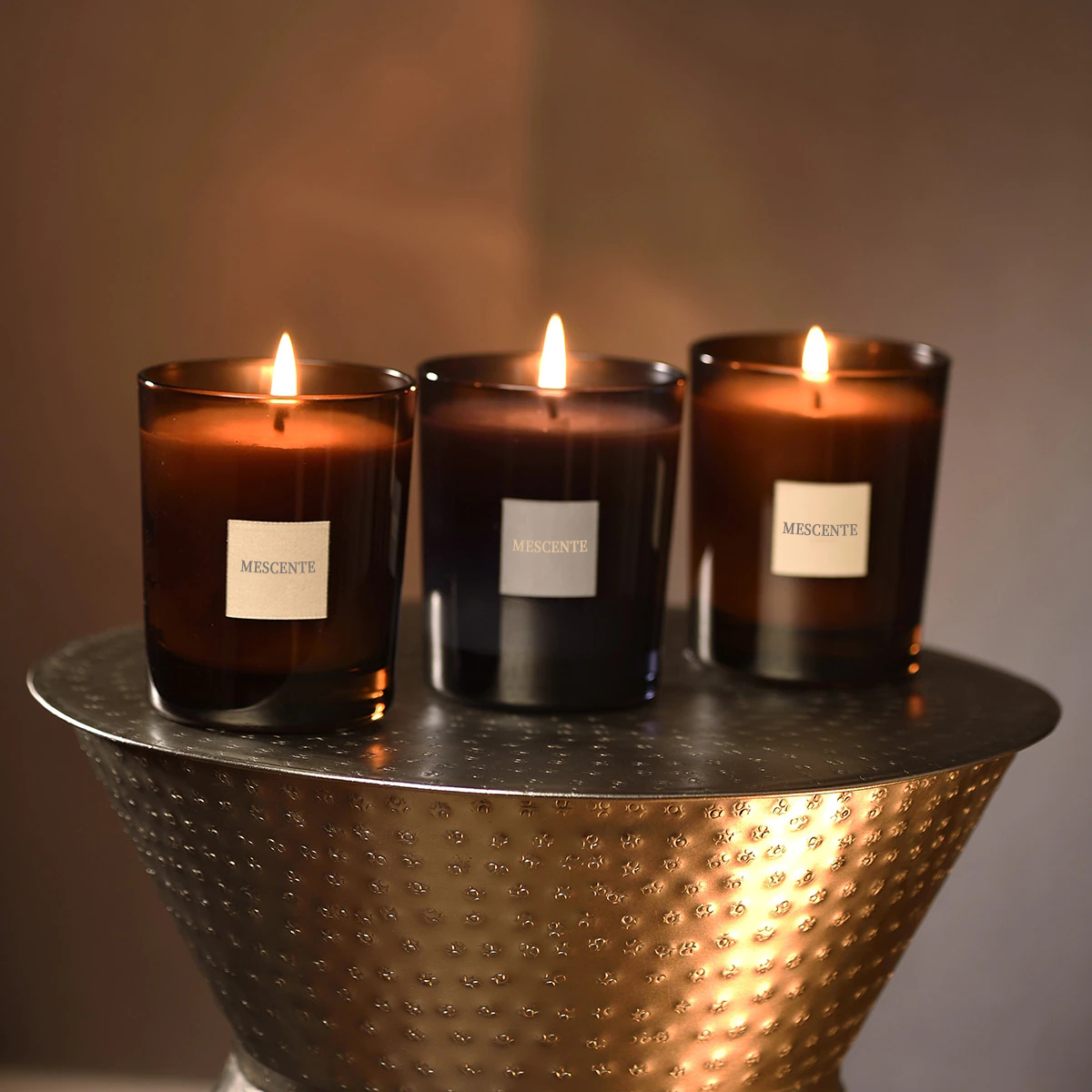 M&Scent Personliggjør Grab Klein Box Mit Klar Nicht Tropfende Kerzen Herzform Beton Candle