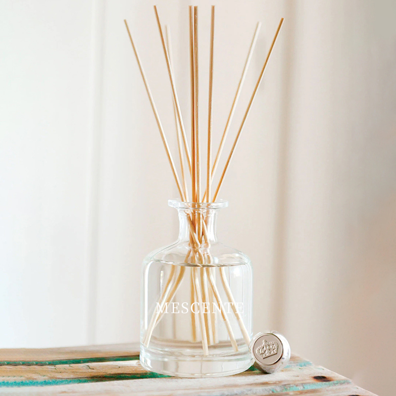 Luksus vår 400 ml miljøvennlige rosa flasker sementgrå skinn Magnolia duft Blomsterpinner Reed Diffuser