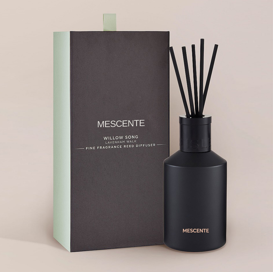 Dekorasjon Oem trykt boks 20ml Firkantet Keramikk Vranjes Trehette Hus Parfyme Aroma Reed Diffuser Oil