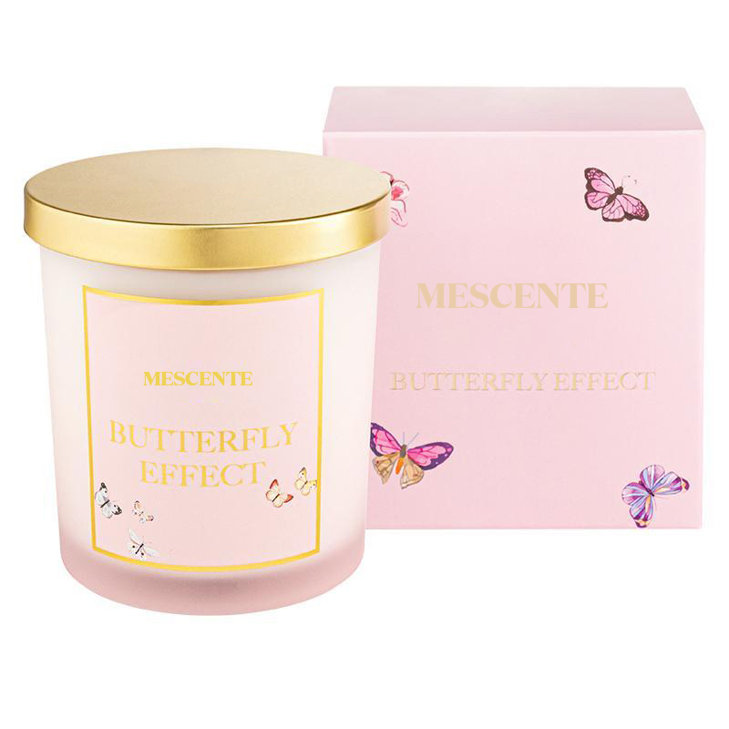 M&Scent Engros Ny Luksus Custom Private Label Christmas Krystallkrukker Kerzen Duftsoyalys Med lokk