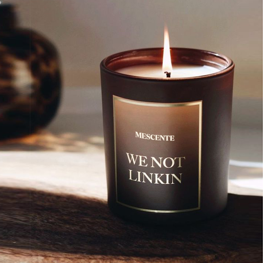 M&Scent Engros Ny Luksus Custom Private Label Christmas Krystallkrukker Kerzen Duftsoyalys Med lokk