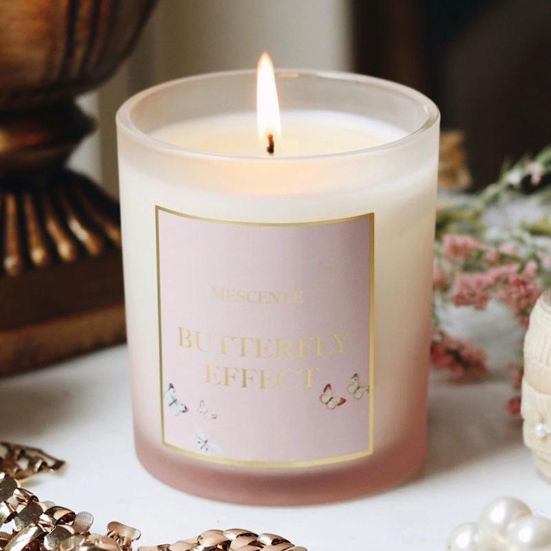 M&Scent Engros Ny Luksus Custom Private Label Christmas Krystallkrukker Kerzen Duftsoyalys Med lokk