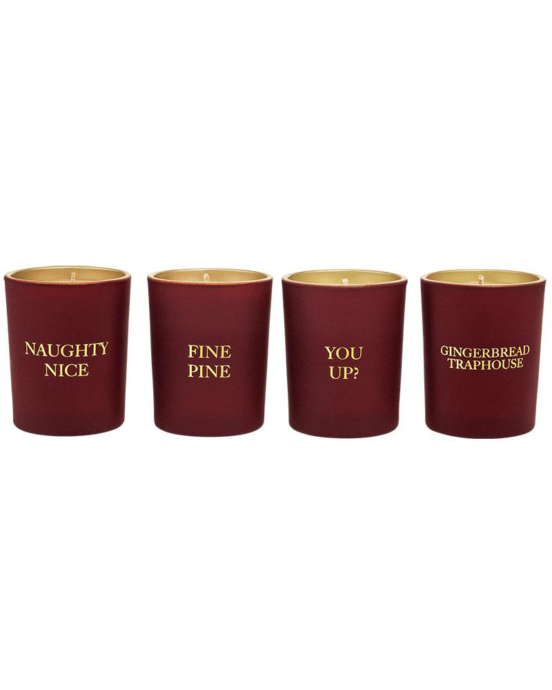M&Scent luksus private label hjemmeinnredning aroma duftlys gavesett på 4