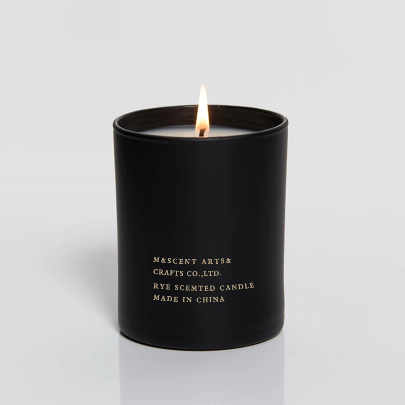 M&Scent Engros Billig Private Label Large White Wood Wick Aromaterapi Duftende eterisk oljelys