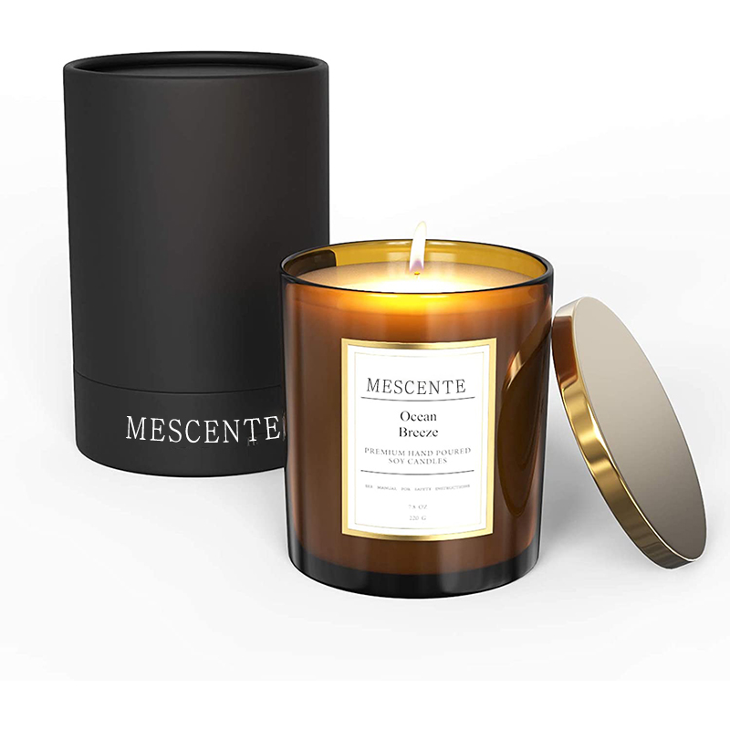 M&Scent Engros Bulk Ordre Luksus Custom Private Label duftende soyavoks stearinlys gavesett