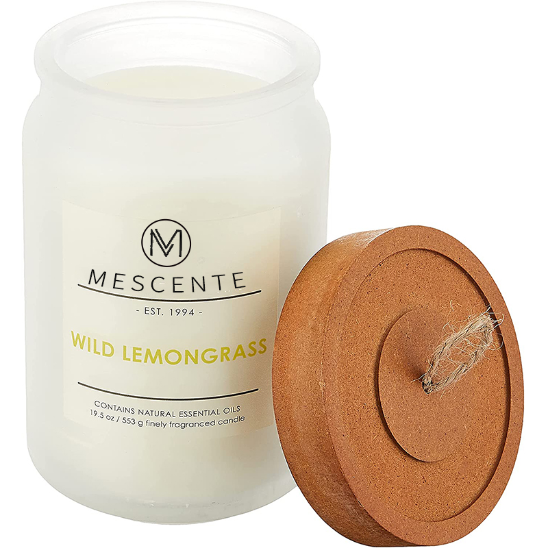 M&Scent Engros Custom Private Label Glassholdere Duftlys med krystaller i bulk