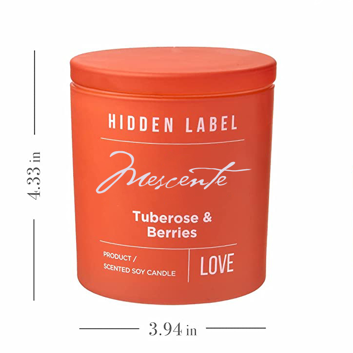 M&Scent Engros Luksus Private Label Sorte Krukker Duftende Soyavokslys Med Krystaller