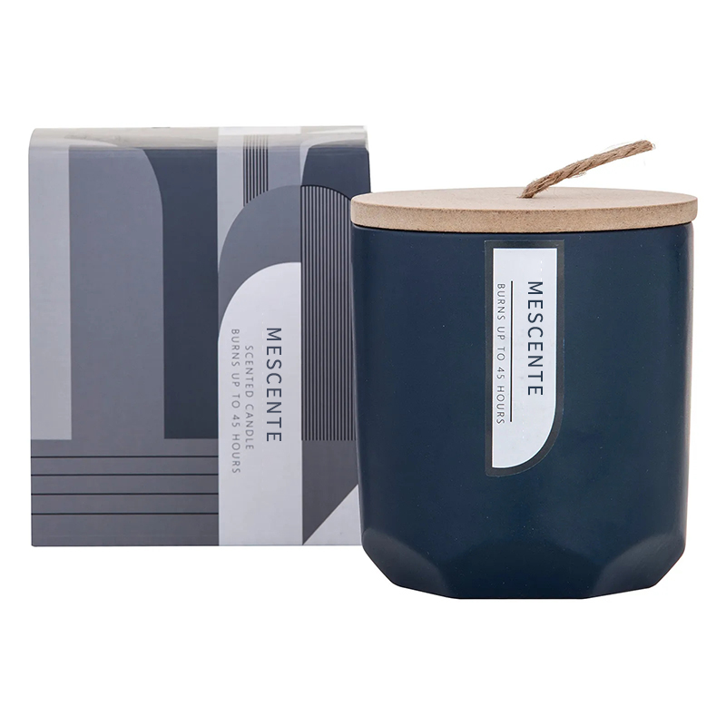 M&Scent Custom Luxury Lag din egen treveke-duftende soyalysprodusent i glasskrukke