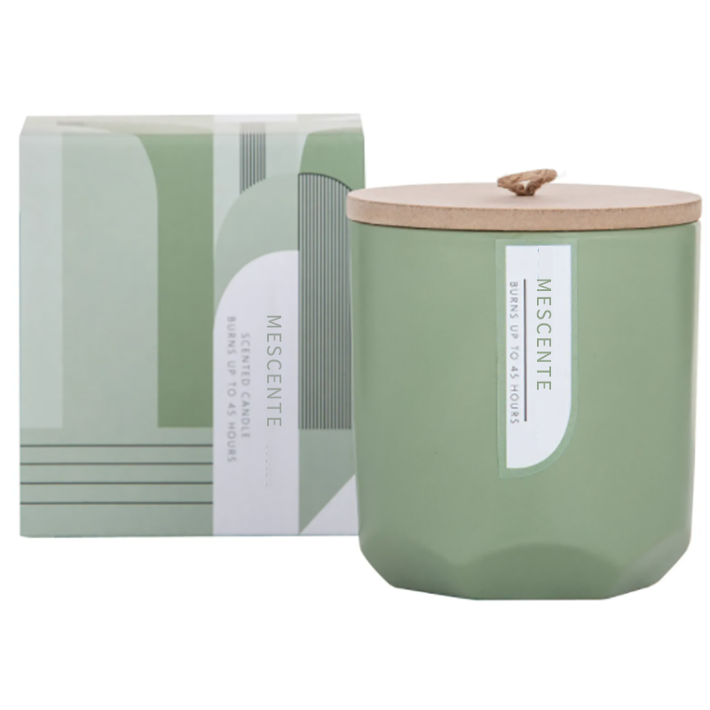 M&Scent Custom Luxury Lag din egen treveke-duftende soyalysprodusent i glasskrukke