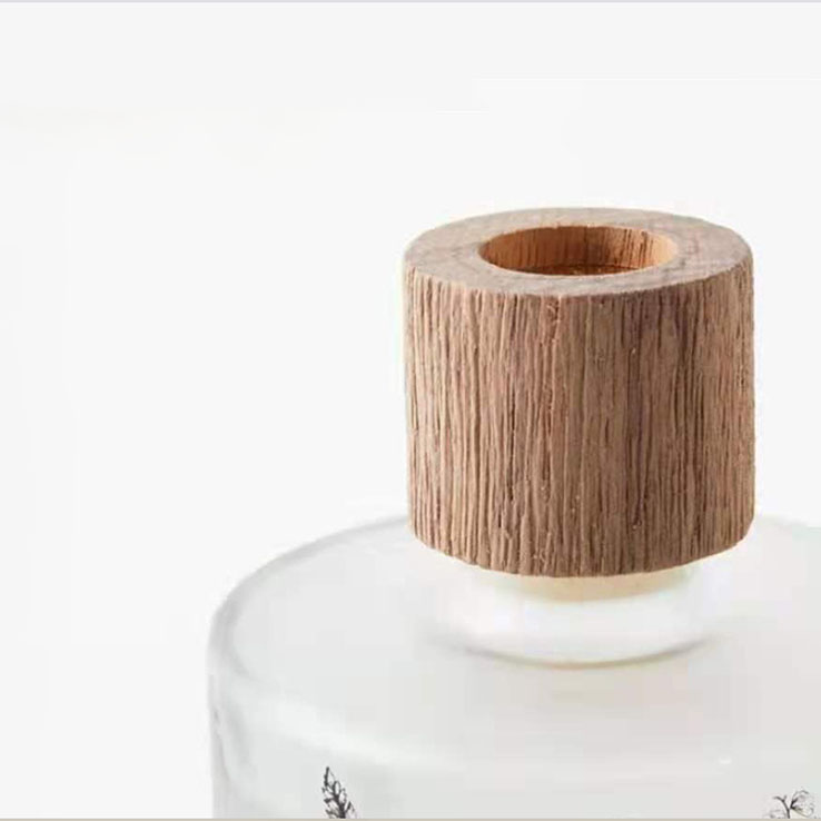 M&Scent Engros Luksus tilpasset dekorativt ravglass uten ild Unik gjennomsiktig blomsteraroma sivspreder
