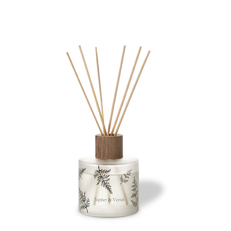 M&Scent Engros Luksus tilpasset dekorativt ravglass uten ild Unik gjennomsiktig blomsteraroma sivspreder