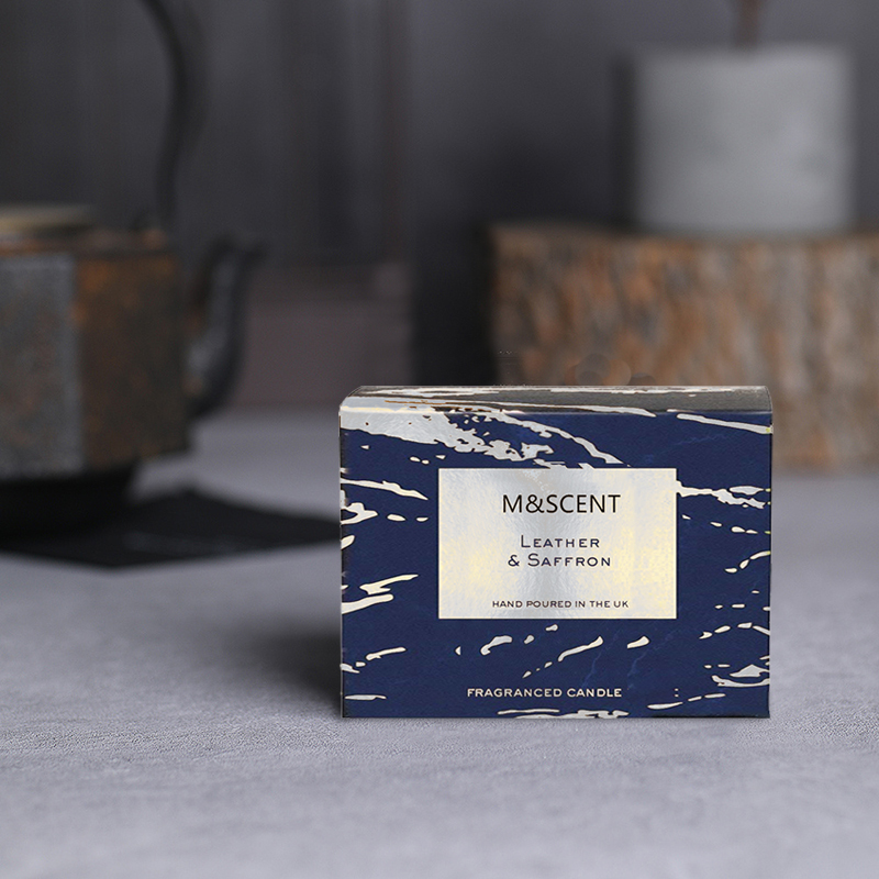 M&Scent engros dekorativ aromaterapi 3-veker duftende kokospalme stearinlys gavesett