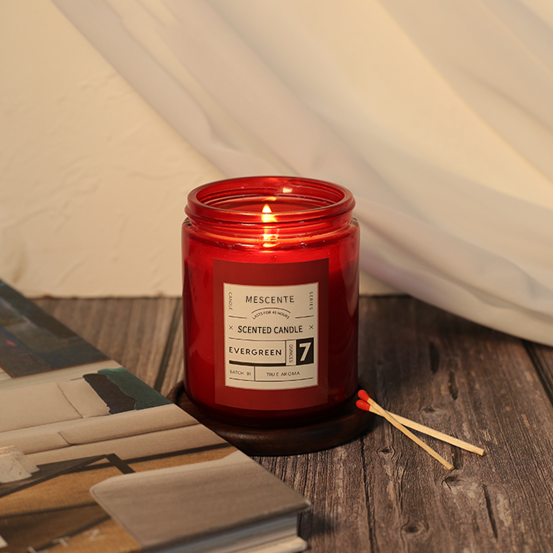 M&Scent tilpasset private label luksus duftende soyavokslys med lokk