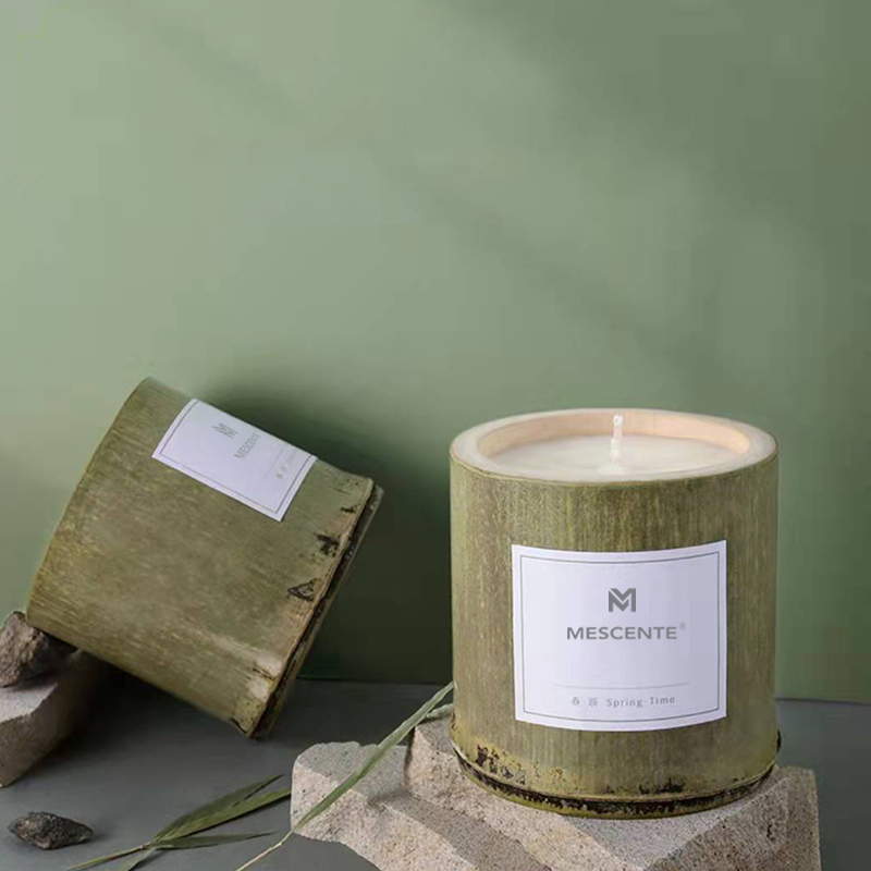 M&Scent luksus lysestake i tre private label duftende med boks