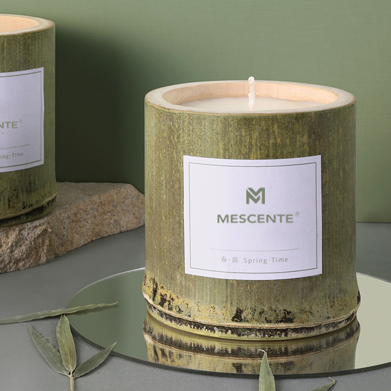 M&Scent luksus lysestake i tre private label duftende med boks