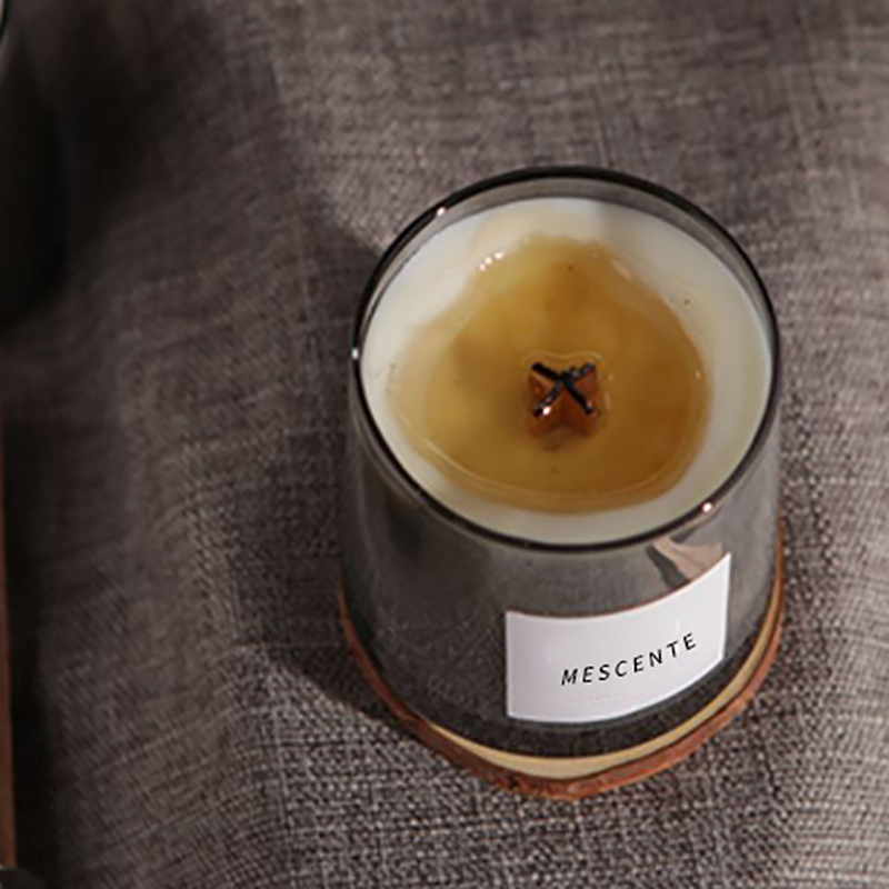 M&Scent luksusglasskrukker krystall treveker duftende soyavokslys, bryllupslys