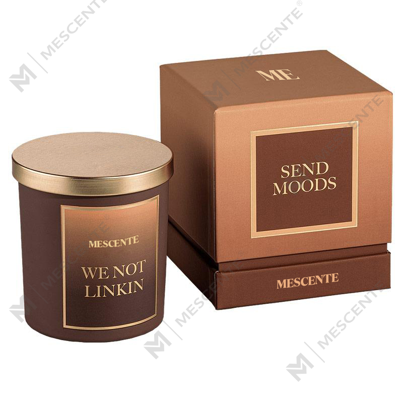 M&Scent Engros Ny Luksus Custom Private Label Jul Krystallkrukker Kerzen Duftende Soya Lys Med Lokk