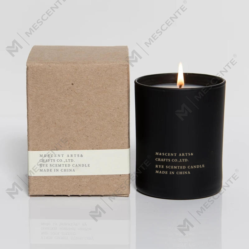 M&Scent Engros Billig Private Label Large White Wood Wick Aromaterapi Duftende eterisk oljelys