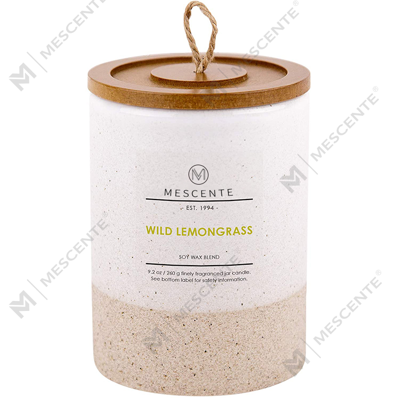 M&Scent Engros Custom Private Label Glassholdere Duftlys med krystaller i bulk