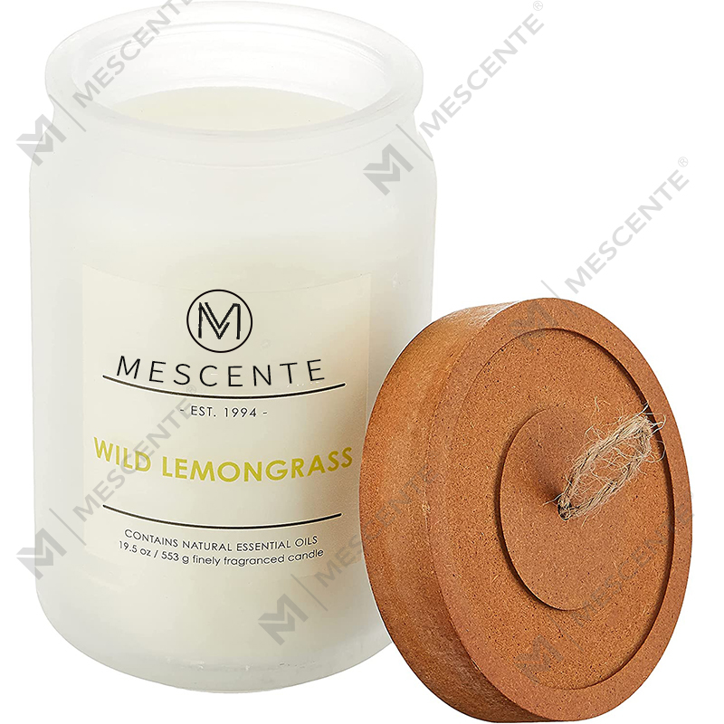 M&Scent Engros Custom Private Label Glassholdere Duftlys med krystaller i bulk