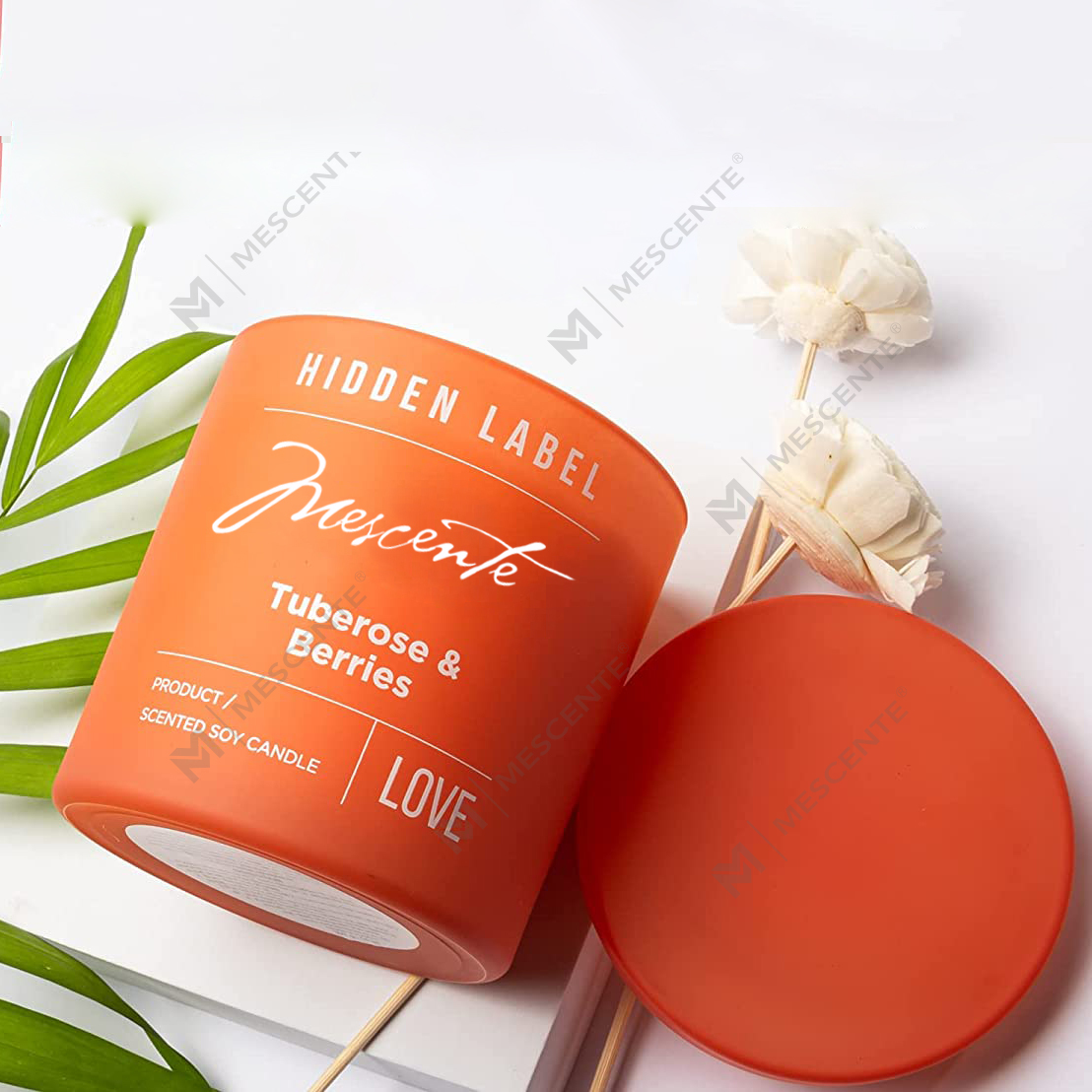 M&Scent Engros Luksus Private Label Sorte Krukker Duftende Soyavokslys Med Krystaller