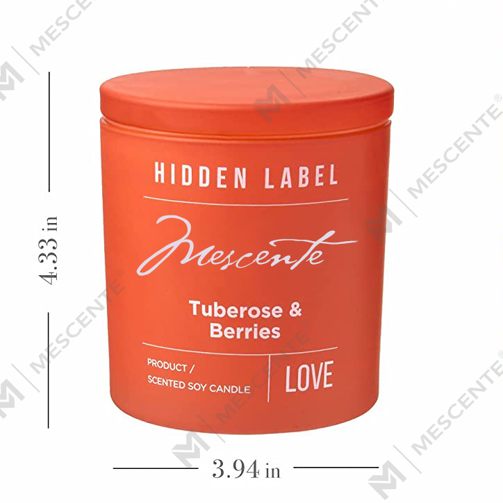 M&Scent Engros Luksus Private Label Sorte Krukker Duftende Soyavokslys Med Krystaller
