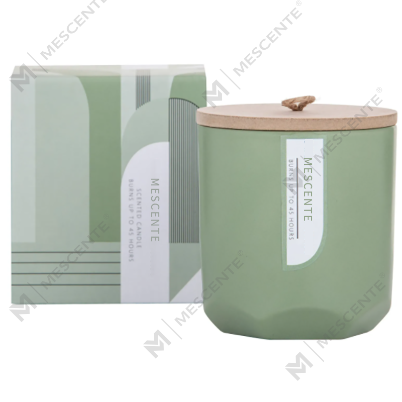 M&Scent Custom Luxury Lag din egen treveke-duftende soyalysprodusent i glasskrukke