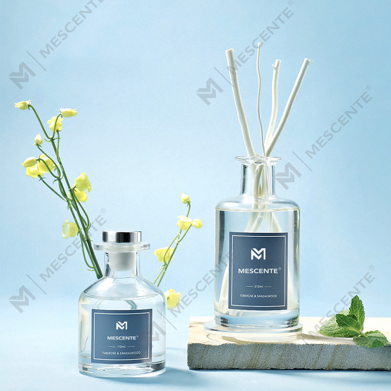 M&Scent Engros Luksus Glass Flaske 2025 Ny Ankomst Siste Design Reed Diffuser