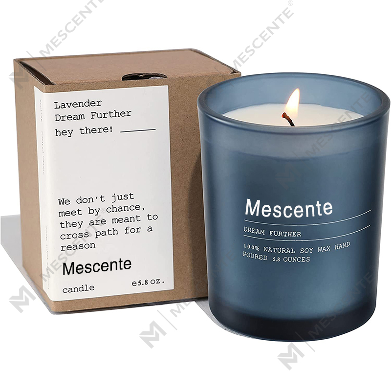 M&Scent tilpasset bryllupsdekorasjonskrukke Jasmine & Ylang Ylang duftlys med etiketter i bulk