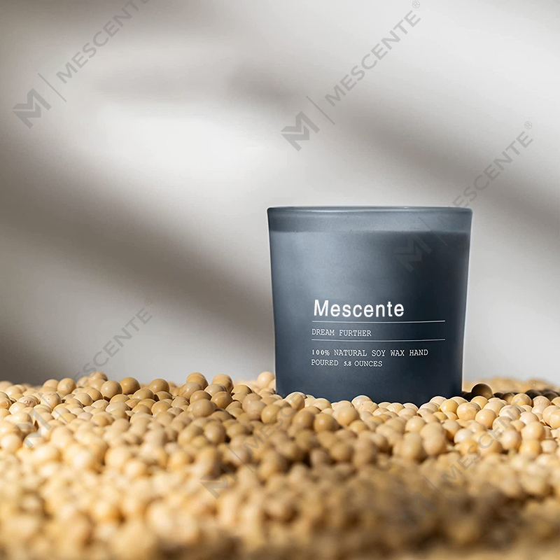 M&Scent tilpasset bryllupsdekorasjonskrukke Jasmine & Ylang Ylang duftlys med etiketter i bulk