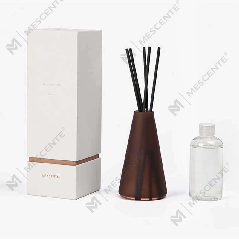 Engros OEM 200ml Luksus Eske Emballasje Rottingpinner Hjem Duft Aroma Reed Diffuser Gavesett