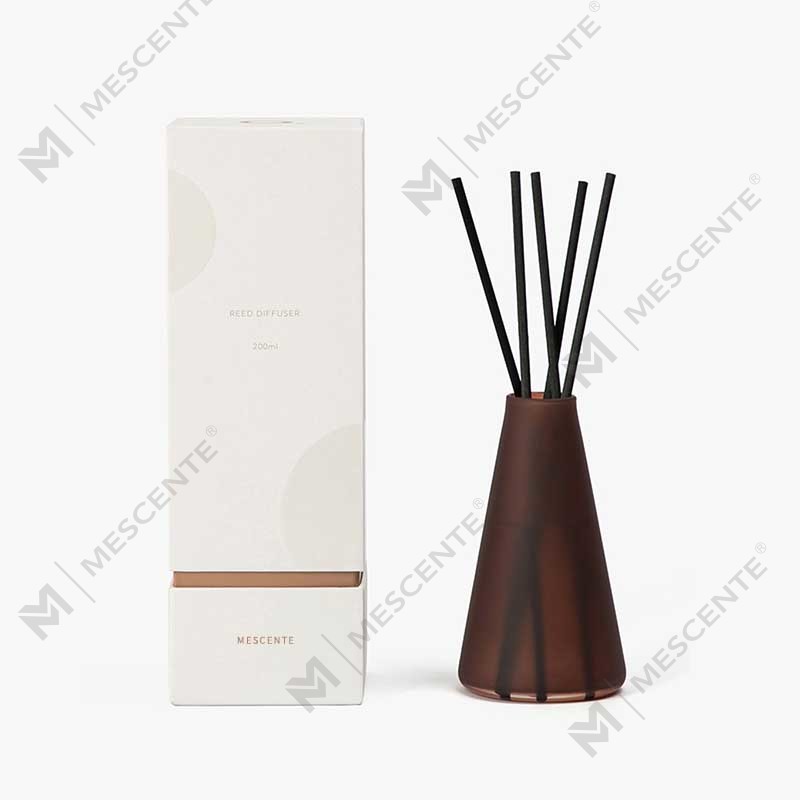 Engros OEM 200ml Luksus Eske Emballasje Rottingpinner Hjem Duft Aroma Reed Diffuser Gavesett