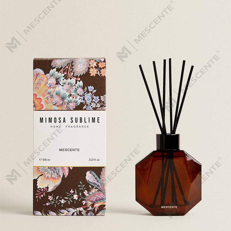 M&Scent Engros Luksus tilpasset Miniflaske Aromaterapi Reed Diffuser Oil med gaveeske