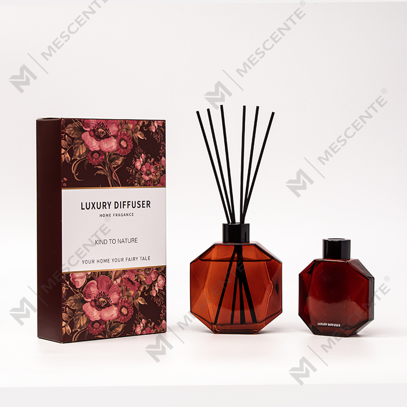 M&Scent Engros Luksus tilpasset Miniflaske Aromaterapi Reed Diffuser Oil med gaveeske