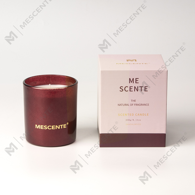 M&Scent Private Label Christmas Black Candle Candles Aromaterapi Duftlys Dufter