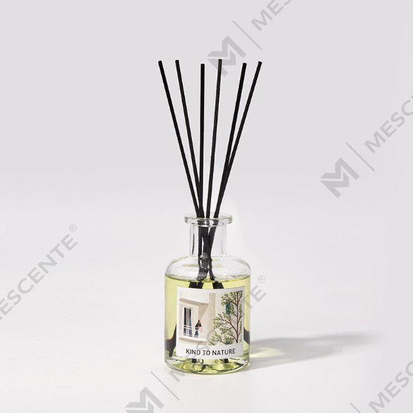 M&Scent Luxury 200 ml tilpasset hvit flaske trepinner sivspreder med boks