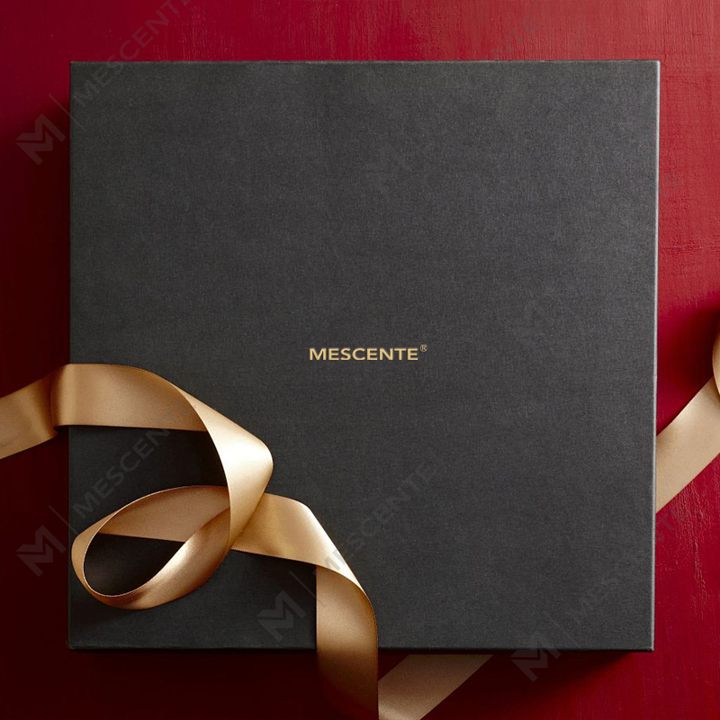 M&Scent Luxury Custom Jar Hjemduft Juleduftende soyavokslys med lokk