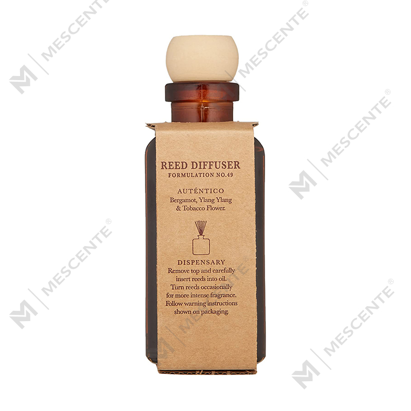 M&Scent Luxury Custom Stor Rose Gold Glassflaske Blomst Private Label flytende rørspreder med gaveeske