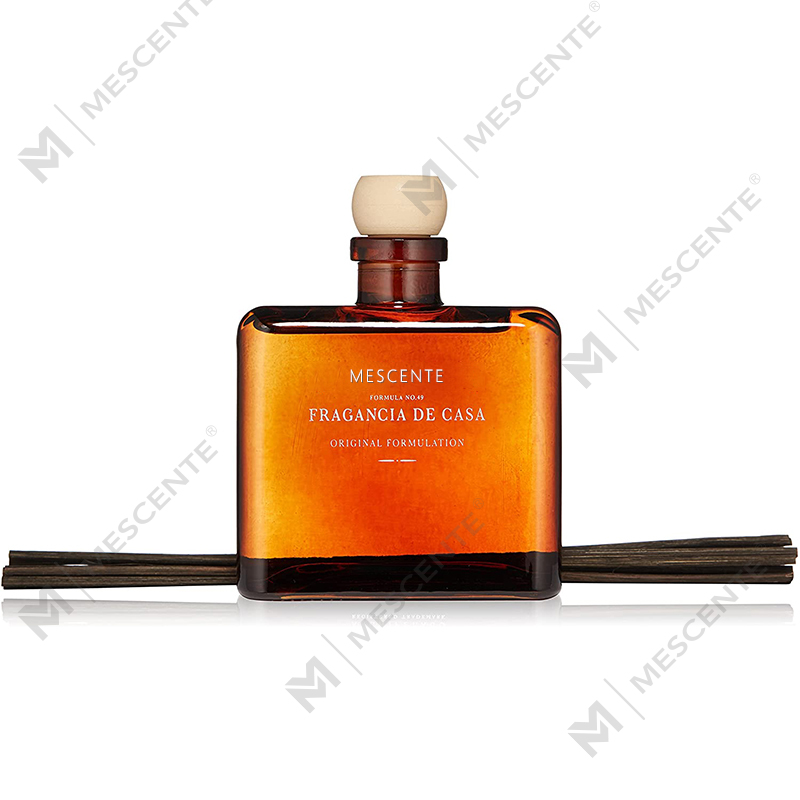 M&Scent Luxury Custom Stor Rose Gold Glassflaske Blomst Private Label flytende rørspreder med gaveeske