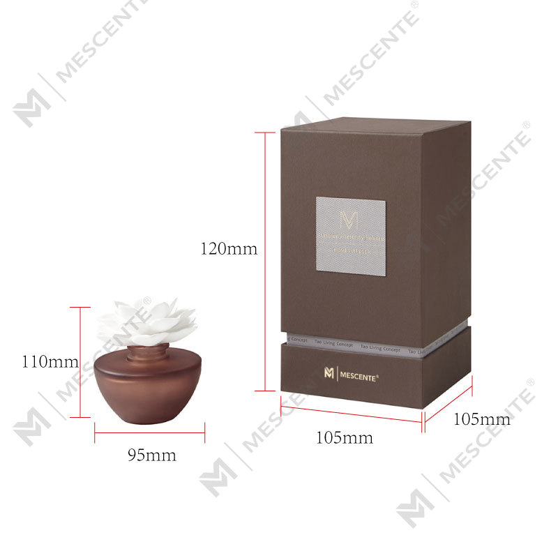 White Flower Mini Parfyme Aroma Reed Diffuser Oil, duft Thailand Reed Diffusers Gavesett