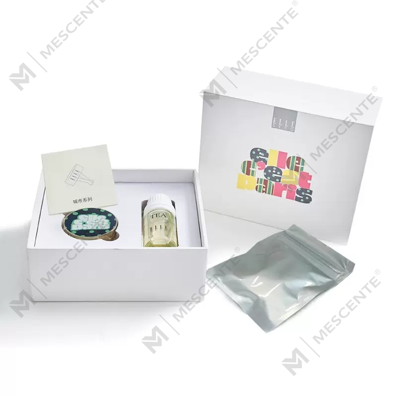M&Scent luksus, flytende parfyme bilfrisker diffuser med hengende klips medaljong